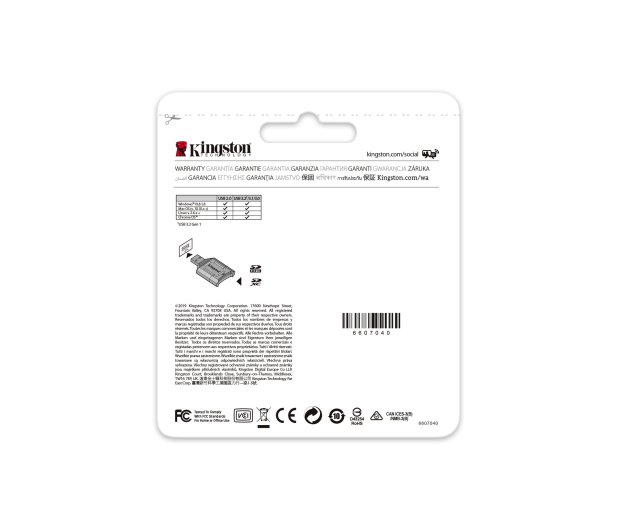 Kingston MobileLite Plus (SD) USB 3.2 gen.1 - 550477 - zdjęcie 5